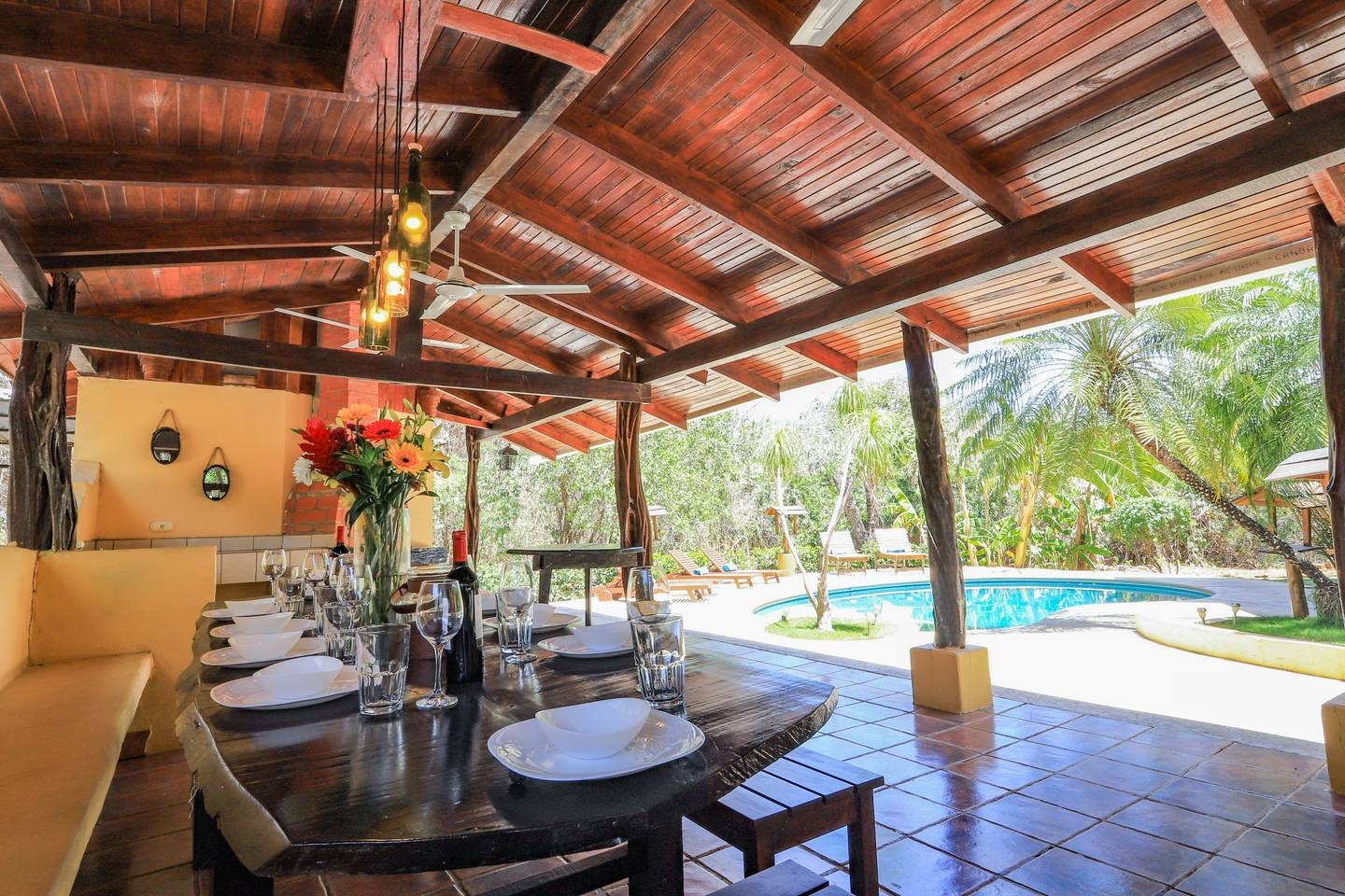 Tamarindo Airbnb Listing Casa Salita Costa Rica Fire