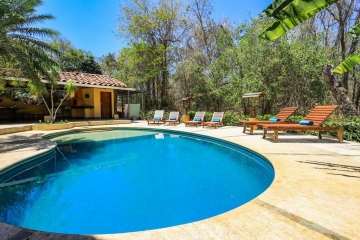 Large private pool