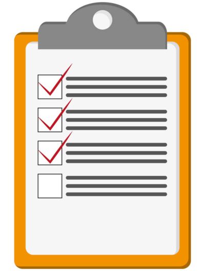 Having a prioritized checklist made our real estate decision making process easier