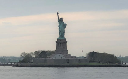 view of statue of liberty